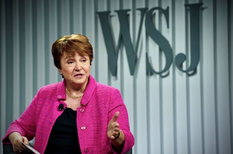 Kristalina Georgieva, la titular del FMI.