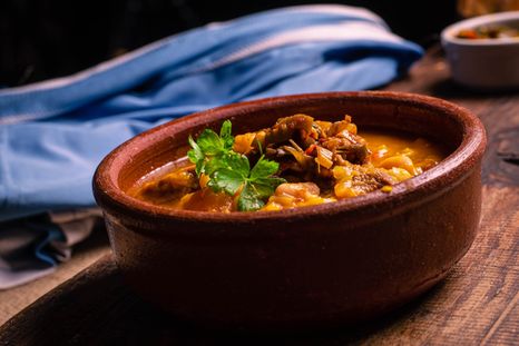 El locro, plato típico de las fechas patrias. El locro, plato típico de las fechas patrias.