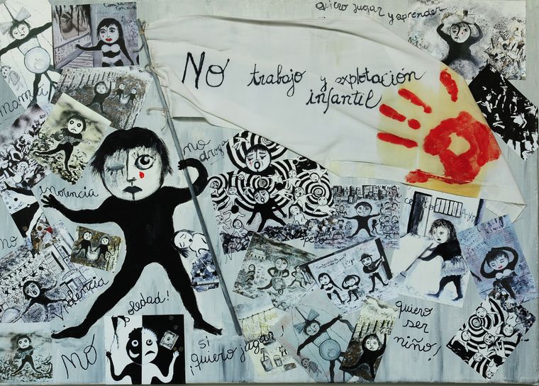 Foto: Obra de Elia Bianchi de Zizzias.