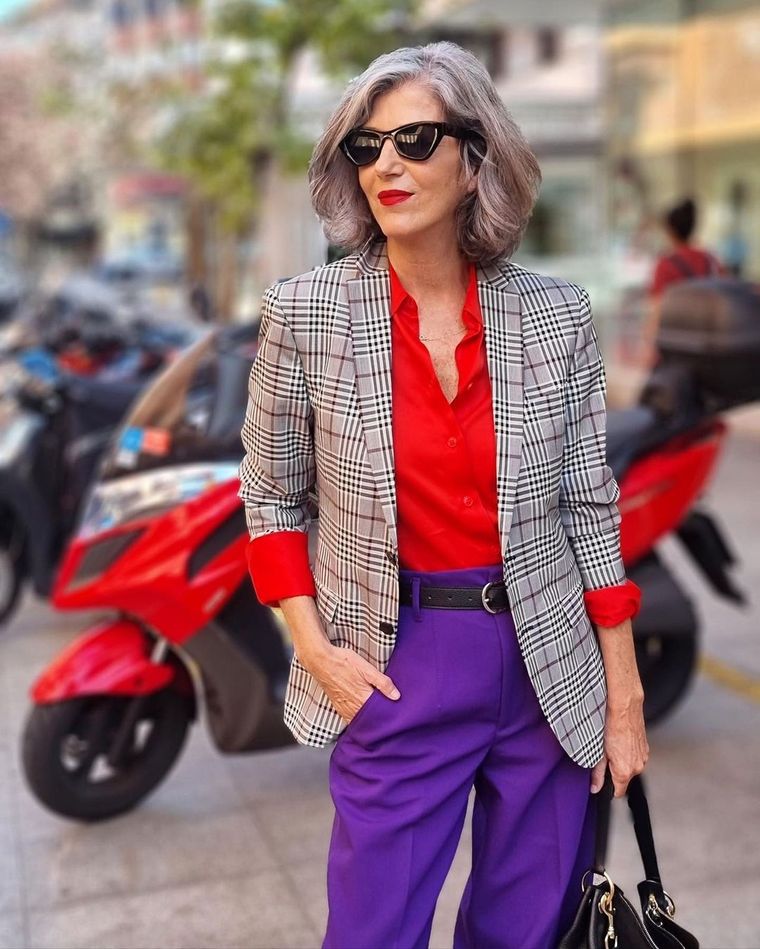Carmen Gimeno y la combinación más top para mujeres +50 Foto: Instagram