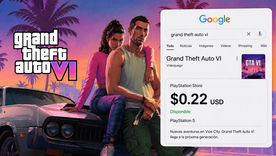 Google mostró GTA VI a £0,16 en PlayStation, un precio erróneo equivalente apenas a US$0,22. Google mostró GTA VI a £0,16 en PlayStation, un precio erróneo equivalente apenas a US$0,22.