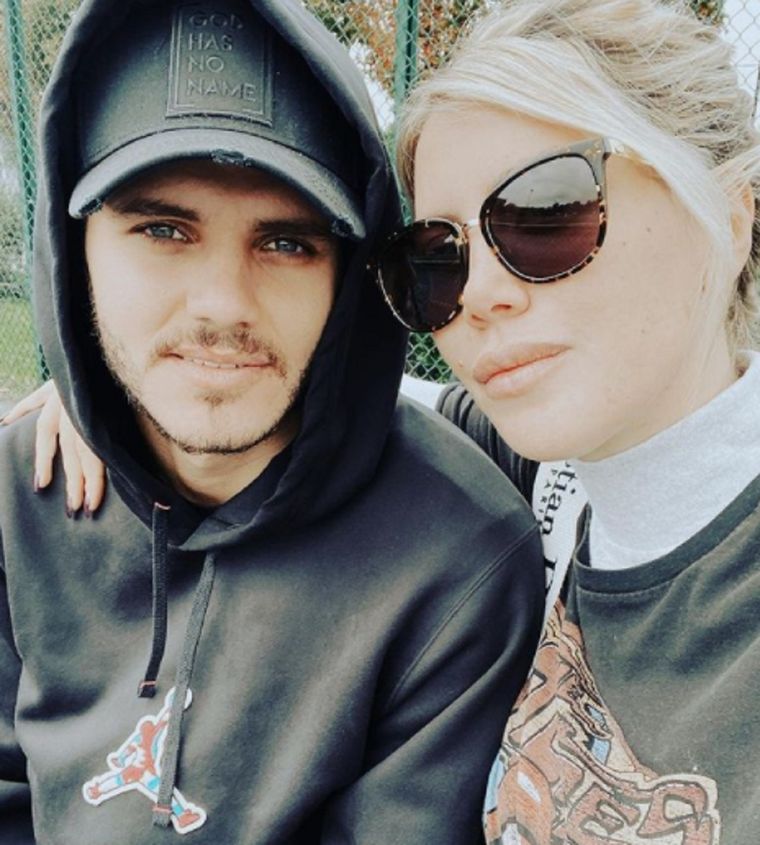 Wanda Nara y Mauro Icardi Foto: Instagram