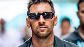 Lionel Messi, cuando estuvo presente en el GP de Miami de la Fórmula 1. Lionel Messi, cuando estuvo presente en el GP de Miami de la Fórmula 1.
