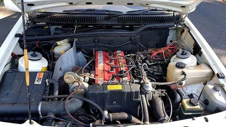 Ford Sierra RS Cosworth Abandonado. Foto_ Dailystar