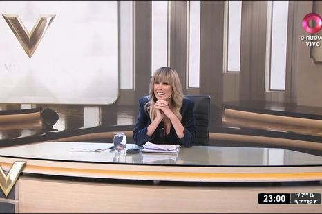 Viviana Canosa acertó en el rating con su vuelta a la televisión. Foto: captura de video El Nueve. Viviana Canosa acertó en el rating con su vuelta a la televisión. Foto: captura de video El Nueve.