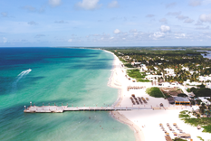 Esta playa de México permanece casi virgen Foto: Grupo Liber