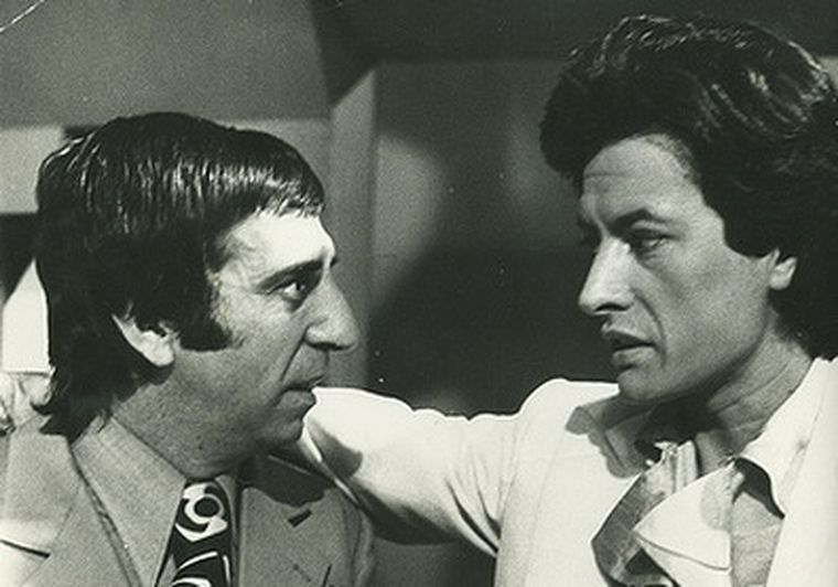 Joe Rígoli, junto a Palito Ortega. Foto: Web