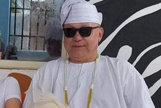 Heking Obatala se hizo viral en las redes sociales por haber mostrado el ritual que realizó sin éxito en medio de las Eliminatorias Sudamericanas. Foto: Instagram