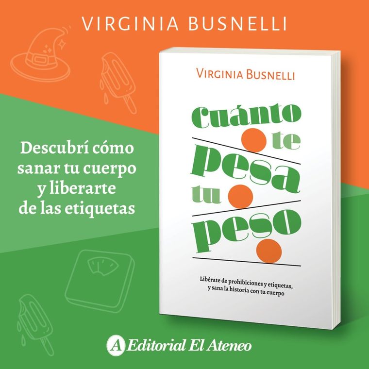 Presentación oficial de Cuánto te pesa tu peso. Viernes 10 de noviembre a las 18:30 hs en El Ateneo, Florida 340, Capital Federal. Foto: Gentileza
