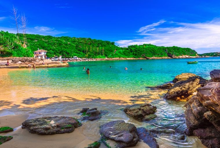 Buzios atrae con sus paradisíacas playas Foto: shutterstock
