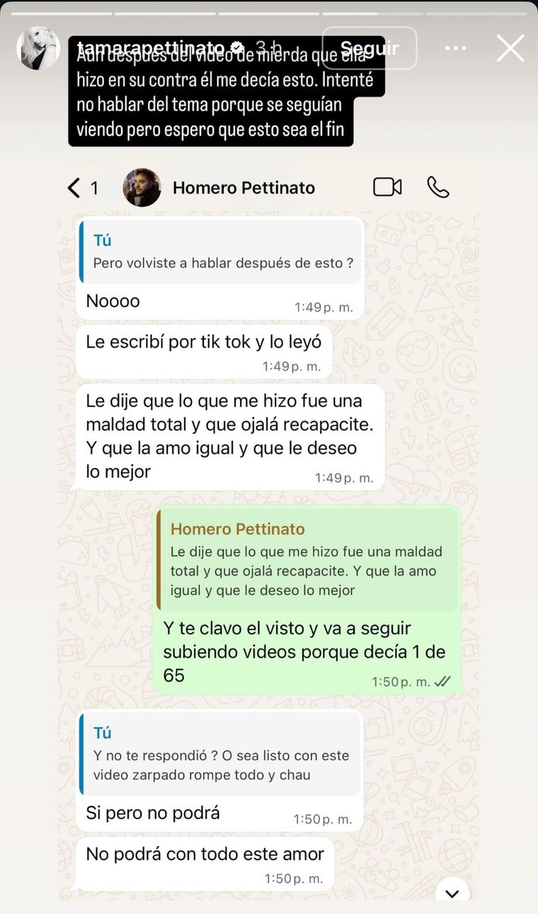 Tamara expuso y Sofía está complicada. Créditos: Instagram Tamara expuso y Sofía está complicada. Créditos: Instagram