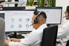 Sala en la que se gestiona el novedoso sistema de salud.