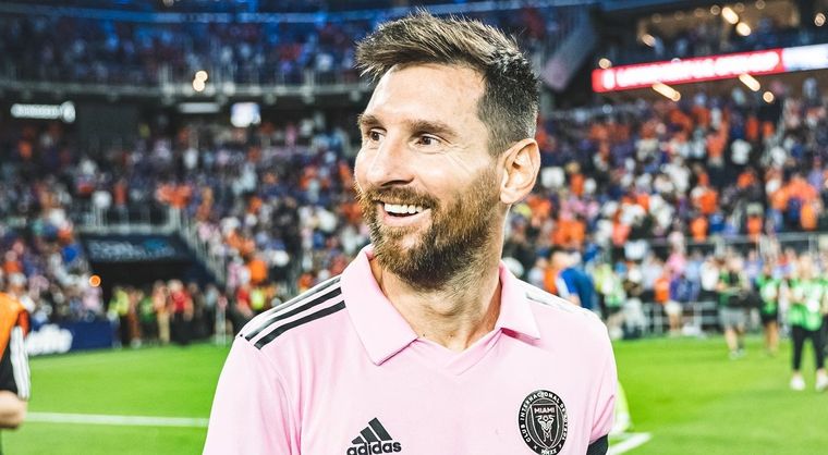 El rosarino tiene contrato con la franquicia hasta 2025. Foto: Instagram @leomessi