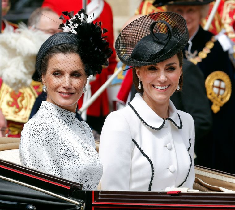 Letizia y Kate.