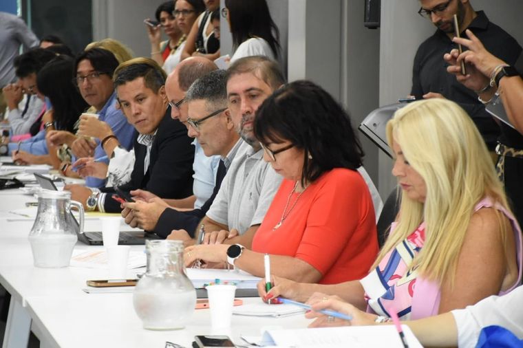 El legislador en pleno trabajo Foto: Prensa Legislatura