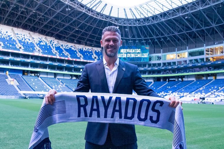 El ciclo de Martín Demichelis en los Rayados de Monterrey llegó a su fin. Foto: EFE