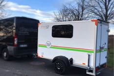 hotel sobre ruedas: el mini motorhome remolque que es furor para viajar