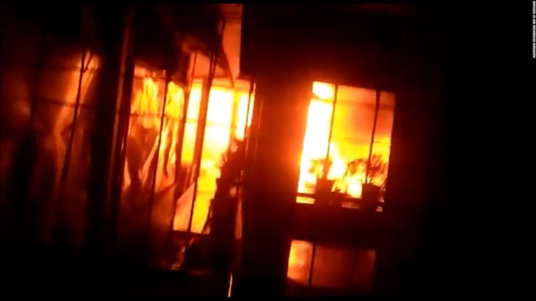 La subcomisaría se encontraba casi vacía