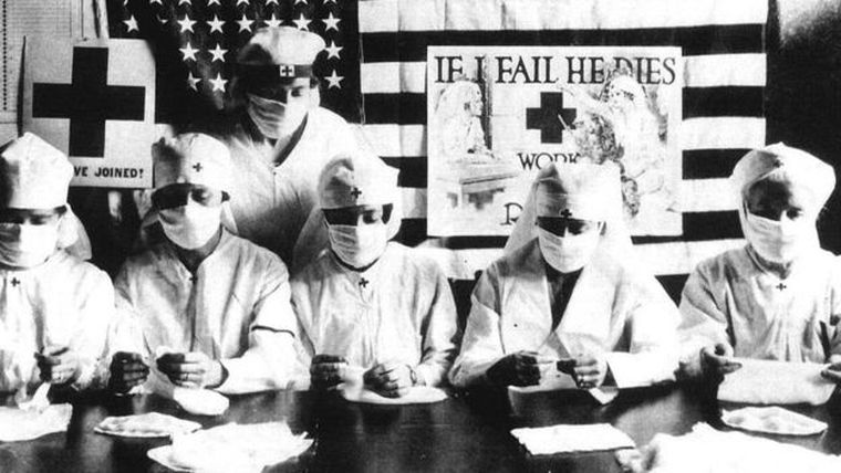 Hay estudios que apuntan a que la epidemia comenzó en EE.UU., otros apuntan a Francia en 1916 o en China y Vietnam en 1917.