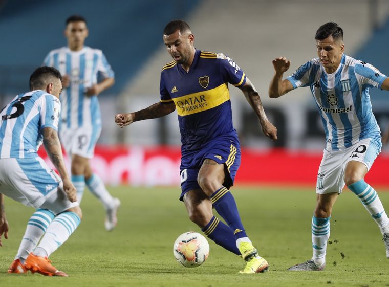 Boca vs. Racing.