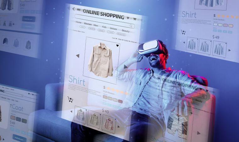La IA interpreta la intención, cruza datos como clima, estilo de vida y tendencias, y muestra opciones visuales adaptadas al usuario.