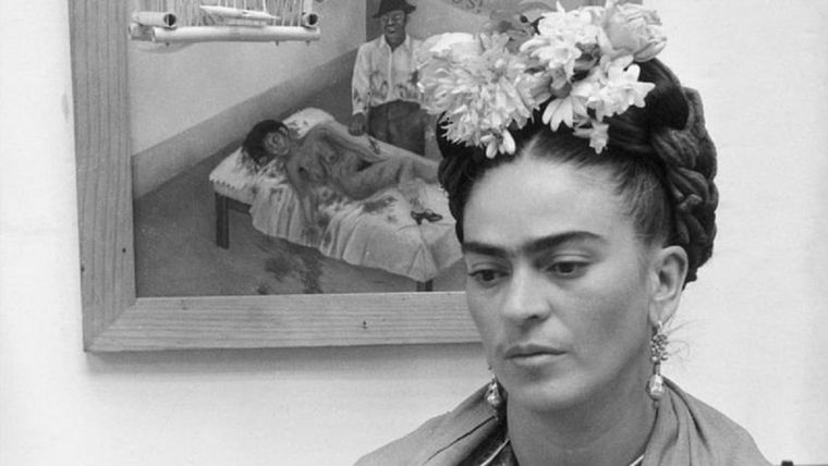 La imagen de Frida Kahlo es inmediatamente reconocible. Foto: GETTY IMAGES Foto: GETTY IMAGES