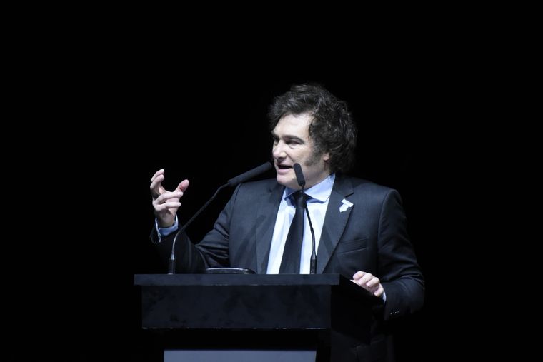 Fuertes expresiones de Javier Milei contra el derecho al aborto. Foto: Juan Mateo Aberastain/MDZ