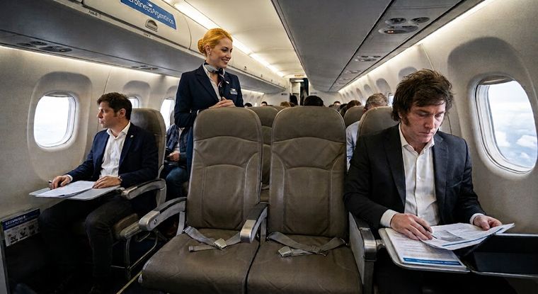 Con agendas dividas por la grieta Javier Milei y Axel Kicillof&nbsp; tendrán actividades en Nueva York a pocas cuadras de distancia