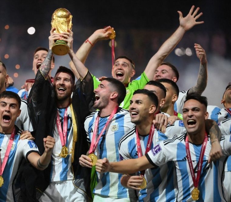 La fiesta histórica de la Selección argentina: Wos, La Konga y mucho más.