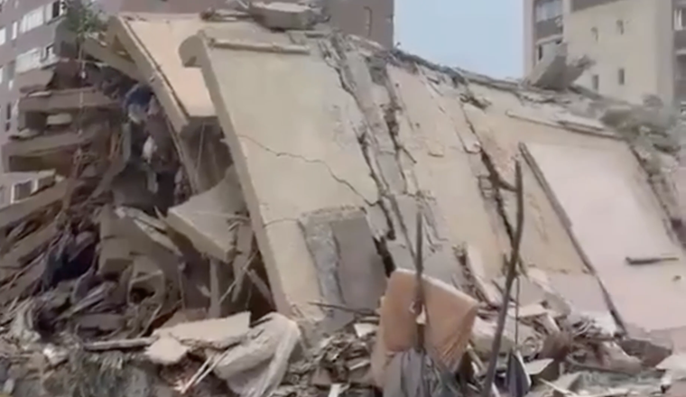 Brutal terremoto en Venezuela de 7.1 generó fuertes destrozos.