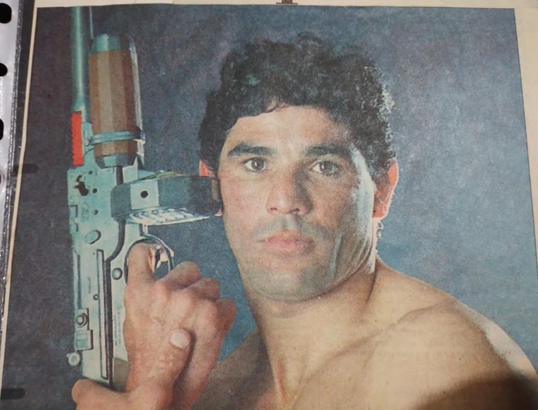 El apodo Metralleta nació tras su primera pelea y derrotar a su oponente Foto: MDZ