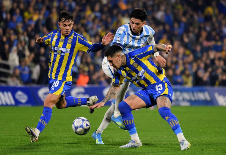 Racing y Rosario Central repartieron puntos en el Gigante de Arroyito.