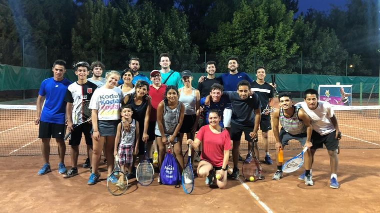 Muy buena cantidad de jugadores en San Carlos.