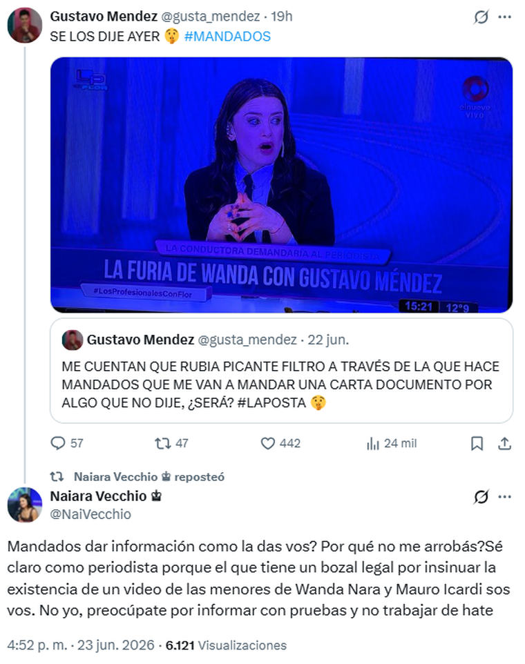 Fuerte enfrentamiento entre periodistas. Fuerte enfrentamiento entre periodistas.