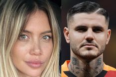 Fuera de lugar. Foto: Instagram @wanda_nara @mauroicardi.
