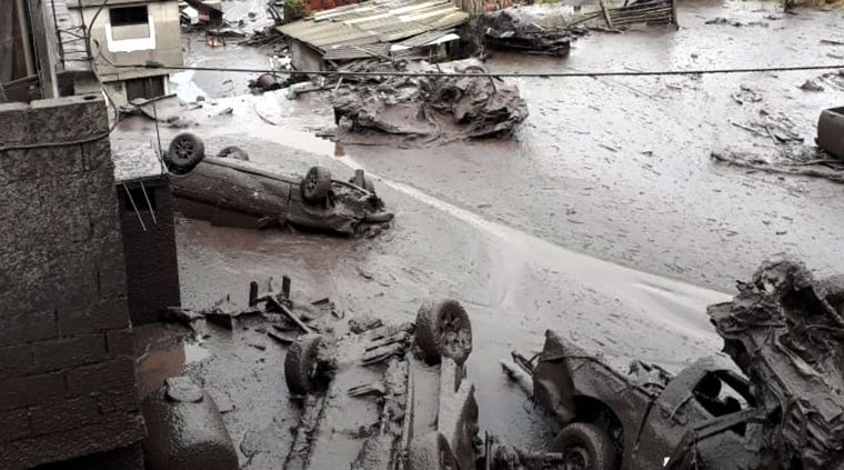 El escenario es trágico, en Quito. Foto: EcuadorTv.