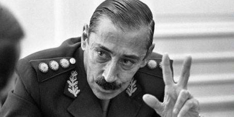 El entonces presidente Jorge Rafael Videla. El entonces presidente Jorge Rafael Videla.