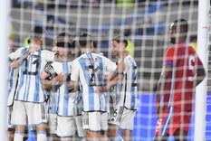 Argentina ganó en el Monumental. Foto: Télam