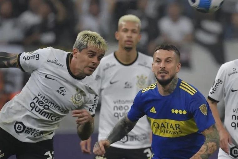 Boca y Corinthians disputaron la ida de los octavos de final de la Libertadores.