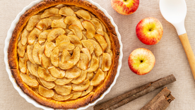 Disfruta de la tarta de manzana perfecta en tu cocina Foto: Shutterstock