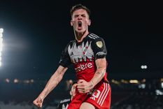 Mastantuono y una picante respuesta a un futbolista brasileño. Foto: River Plate Mastantuono y una picante respuesta a un futbolista brasileño. Foto: River Plate