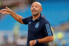 Mascherano comienza a trabajar con la Sub 23. Foto: @Argentina