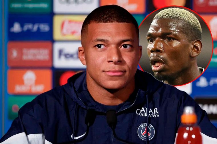 Mbappé habló sobre Pogba y el supuesto embrujo para que se lesione.