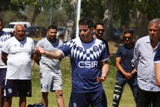 El DT sigue con la puesta a punto de cara al debut en el torneo. Foto: Independiente Rivadavia El DT sigue con la puesta a punto de cara al debut en el torneo. Foto: Independiente Rivadavia