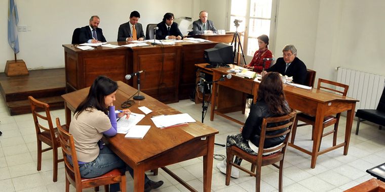 El debate, que lleva adelante la Primera Camara del Crímen. Foto: Mediamza.com