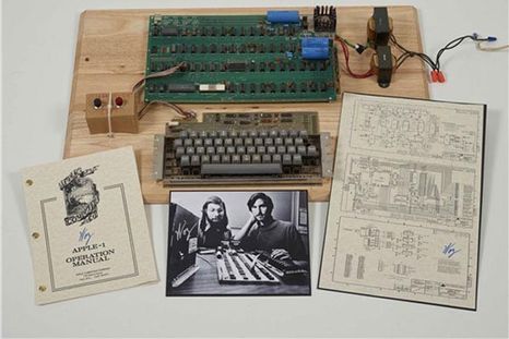 Subastan una joya: una Apple I
