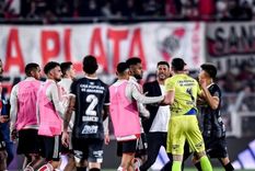 Borja en medio del tumulto. Foto: NA Borja en medio del tumulto. Foto: NA