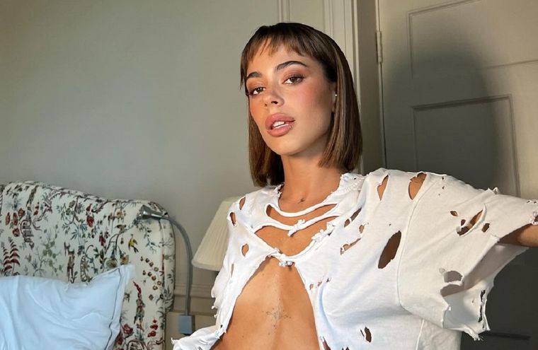 Tini salió al cruce de un periodista que la criticó por su cuerpo. Foto: Instagram @tinistoessel