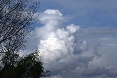 Se anticipa tiempo inestable hacia la noche en algunas zonas de Mendoza.