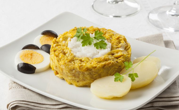 Ají de gallina Una receta clásica de Perú con un sabor único Foto: Shutterstock